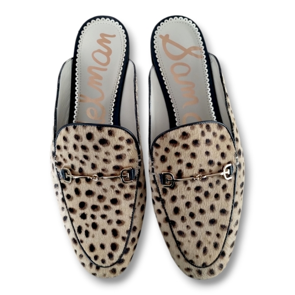 Sam Edelman Leopard Calf Hair Linnie Bit Mule - Blogger Favorite - Picture 5 of 10
